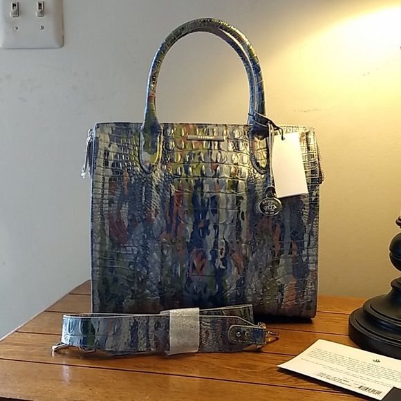 Brahmin Handbags - Brahmin NWT Caroline Water Lily Melbourne